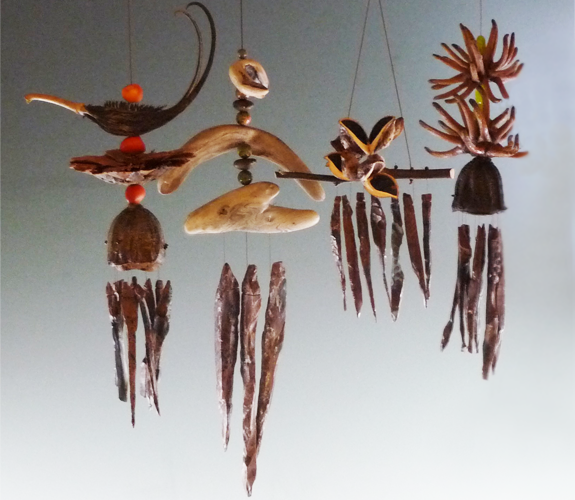 Obsidian windchimes